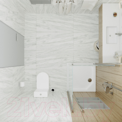 Душевой уголок Triton Форта-Хром 90x90 (с поддоном)