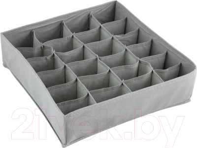 Кофр для хранения Рыжий кот 103073 (серый) - фото