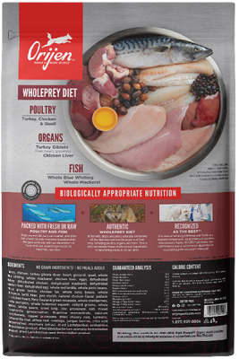 Сухой корм для собак Orijen Small Breed (4.5кг)