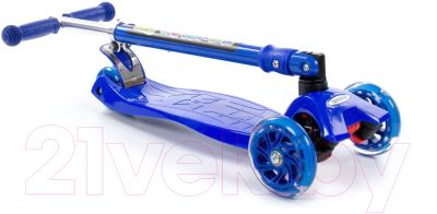 Самокат городской Полесье Со складной ручкой 0072C / 94438