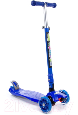 Самокат городской Полесье Со складной ручкой 0072C / 94438