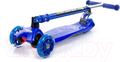 Самокат городской Полесье Со складной ручкой 0072C / 94438