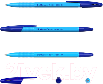 Ручка шариковая Erich Krause R-301 Neon Stick / 58089