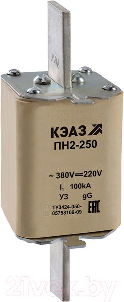 Предохранитель плавкий КЭАЗ 110865 - фото