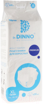 Подгузники для взрослых Dr.Dinno Premium ХL - фото