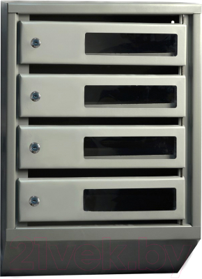 Почтовый ящик Klesto Вертикальный 4 секции - фото