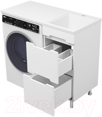 Тумба под умывальник Misty Байкал 55 / Э-Бай06055-022Я