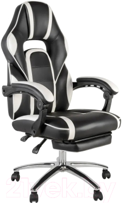 Кресло геймерское Меб-ФФ MF-2012-wf (черный/белый) - фото