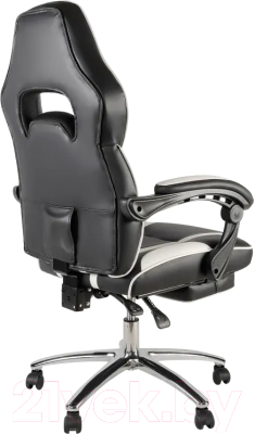 Кресло геймерское Меб-ФФ MF-2012-wf (черный/белый)