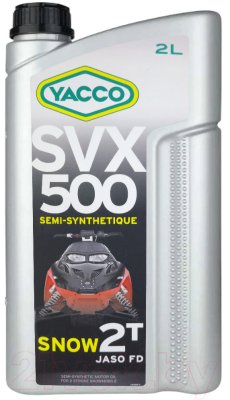 Моторное масло Yacco SVX 500 Snow 2T - фото