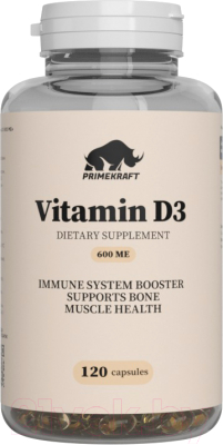 Витамин Prime Kraft D3 600me - фото