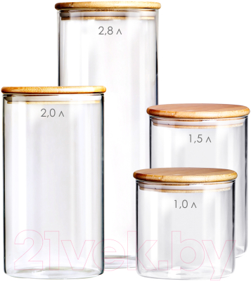 Емкость для хранения Appetite Studio BM2012-4R