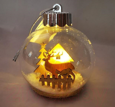 Шар новогодний MONAMI LD22-153