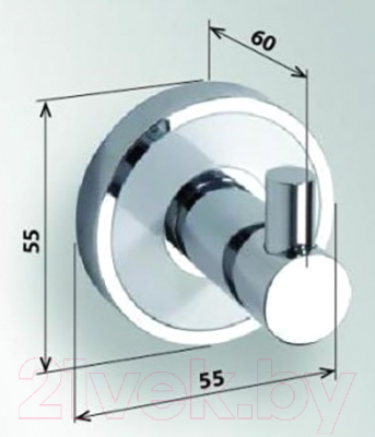 Крючок для ванной Bemeta Trend-I 104106028E