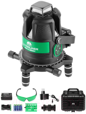 Лазерный нивелир ADA Instruments UltraLiner 360 4V Green / А00540