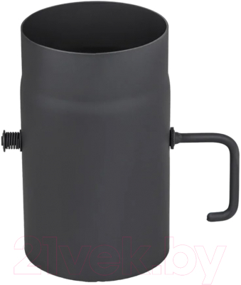 Шибер для дымохода КПД 250мм 2мм 200 - фото