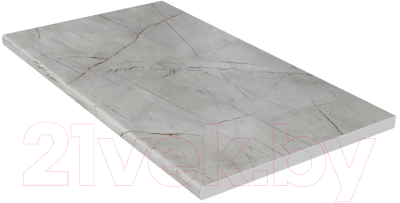 Кухонный гарнитур Интерлиния Берес 1.88x2.6 ВТ левая (дуб полярный/серый каспий)