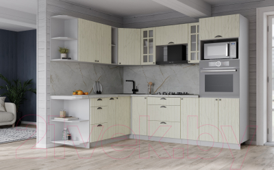 Готовая кухня Интерлиния Берес 1.88x2.4 ВТ левая