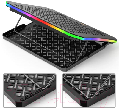 Подставка для ноутбука Evolution LCS-01 RGB