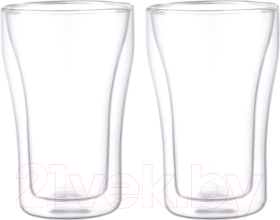 Набор стаканов для горячих напитков Smart Solutions KW-SS-CPST-GLS-350 (2шт) - фото