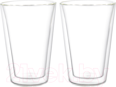 Набор стаканов для горячих напитков Smart Solutions KW-SS-CPST-GLS-400 (2шт) - фото