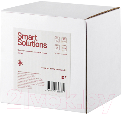 Чашка Smart Solutions Собака / KW-SS-CP-GLS-DG-250