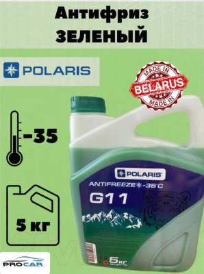 Антифриз Polaris Auto G11 New / PL0250NEW