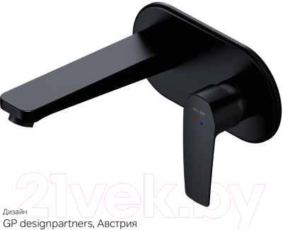 Смеситель AM.PM Gem F90A72222 (черный)