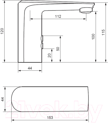 Смеситель Damixa Origin Evo 2 780290300