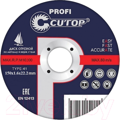 Отрезной диск Cutop 40012T - фото