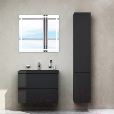 Тумба под умывальник AM.PM Gem M90FHX07522BM (черный матовый)