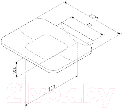 Мыльница AM.PM Inspire A50A34222