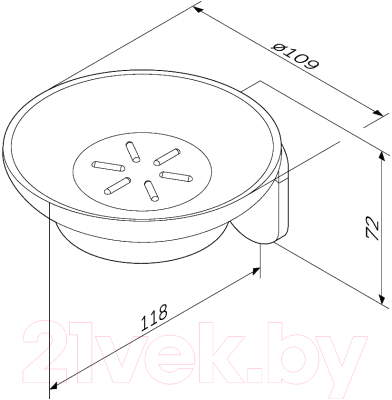 Мыльница AM.PM X-Joy A8434222