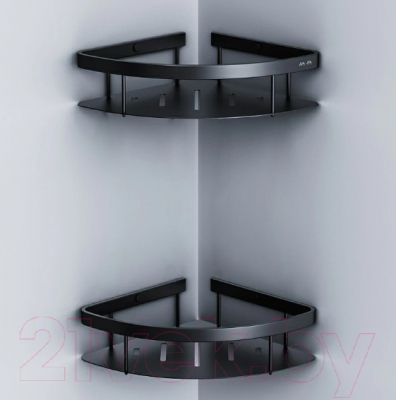 Комплект полок для ванной AM.PM Sense L A7454222 (черный)