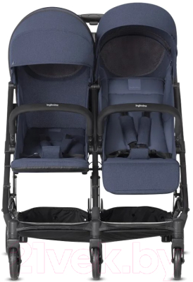 Детская прогулочная коляска Inglesina Twin Sketch для двойни / AH86M0NAVRU (Navy)