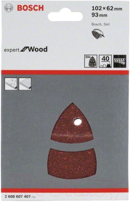 Набор шлифлистов Bosch 2.608.607.407