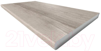 Кухонный гарнитур Интерлиния Берес 1.88x2.6 ВТ левая (дуб полярный/дуб серый/травертин серый)