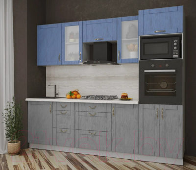 Готовая кухня Интерлиния Мила Крафт 2.5