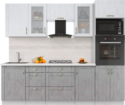 Готовая кухня Интерлиния Мила Крафт 2.5 - фото
