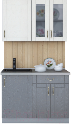 Готовая кухня Интерлиния Мила Крафт 1.1 - фото