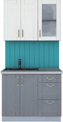 Готовая кухня Интерлиния Мила Крафт 1.0 - фото