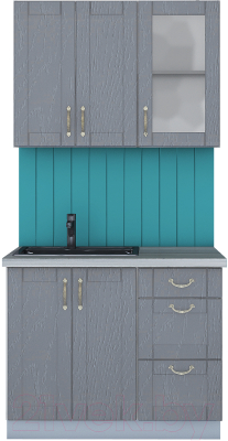 Готовая кухня Интерлиния Мила Крафт 1.0 - фото