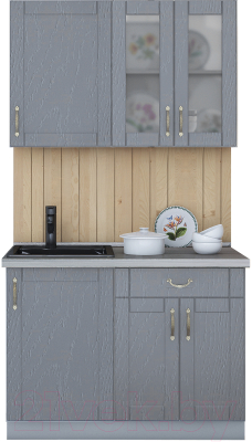 Готовая кухня Интерлиния Мила Крафт 1.1 - фото