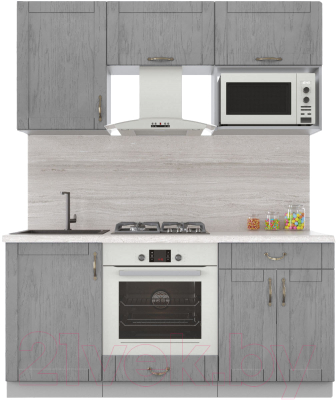 Готовая кухня Интерлиния Мила Крафт 1.7 - фото