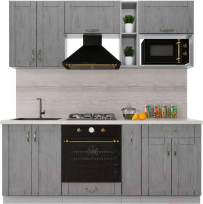 Готовая кухня Интерлиния Мила Крафт 2.0 - фото