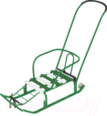 Санки детские Ника Тимка 5 Комфорт+ / Т5К+/З (зеленый) - фото