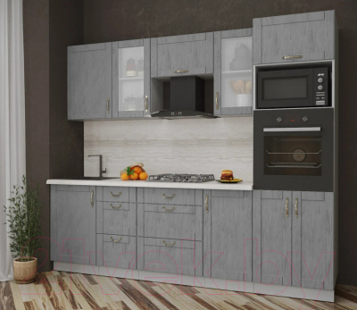 Готовая кухня Интерлиния Мила Крафт 2.5