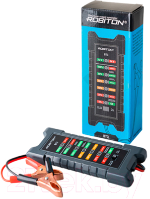 Тестер аккумуляторной батареи Robiton BT3 / БЛ18133