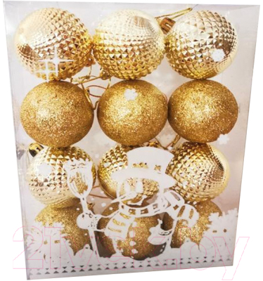 Набор шаров новогодних MONAMI WRB22-376 - фото