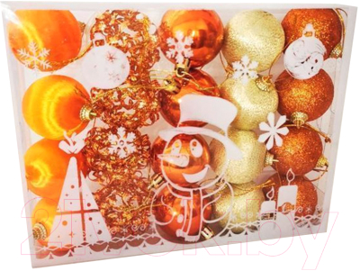 Набор шаров новогодних MONAMI WRB22-340 - фото
